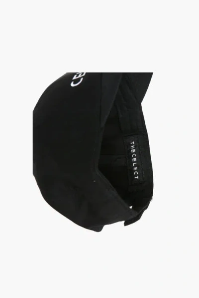 The Celect Name Mid Rise Cap In Black