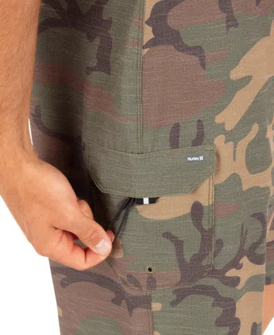 Hurley Men's Phantom Pull-on Walk Shorts In Brown
