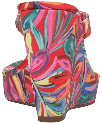 Jessica Simpson Jyseta Platform Wedge Flip Flop In Multi