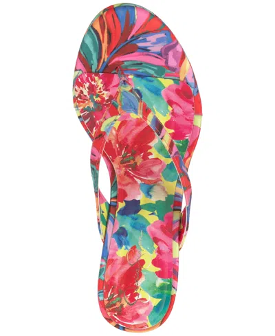 Jessica Simpson Jyseta Platform Wedge Flip Flop In Multi