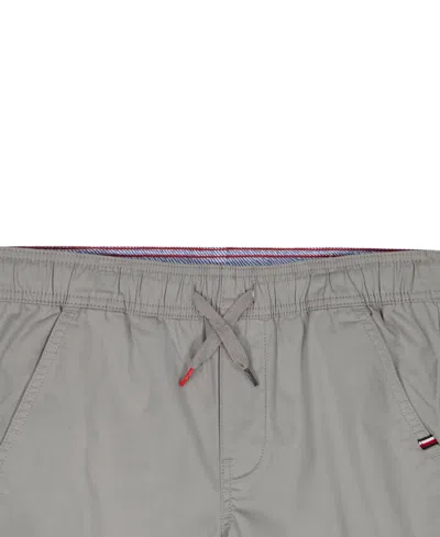 Tommy Hilfiger Boys 8-20 Core Essentials Pull-on Shorts In Gray
