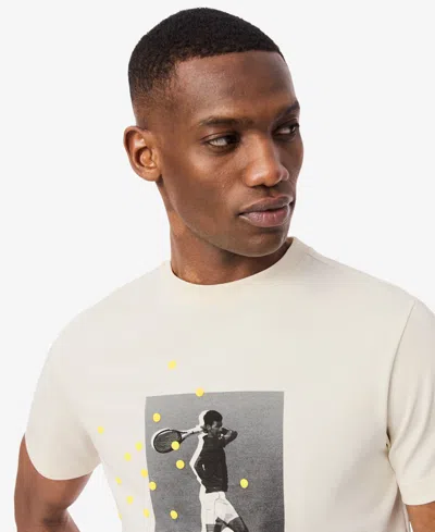 Lacoste Tennis X Novak Djokovic Graphic T-shirt In Neutral
