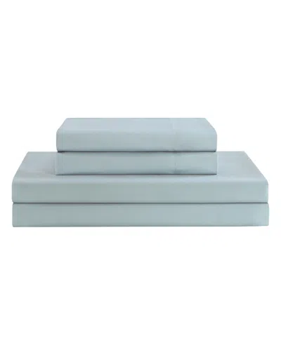 Enchante Accessories 9-pc. Reversible Jacquard Microfiber Comforter Set, King, Created For Macy's In Blue
