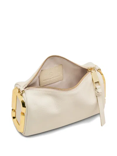 Marc Jacobs Leather Shoulder Bag Adjustable Detachable Strap In Neutral