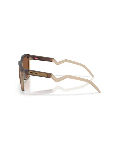 Oakley Unisex Sunglasses Oo9533 Hstn Sq In Gold