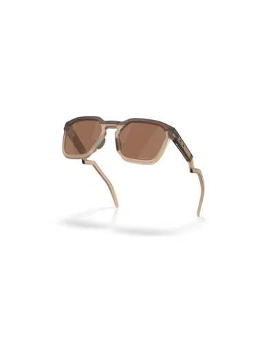 Oakley Unisex Sunglasses Oo9533 Hstn Sq In Gold