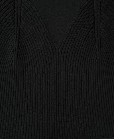 Mango Jumpsuit-style Coordinated Outfit Black In Black