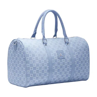 Jordan Monogram Duffel Bag In Blue