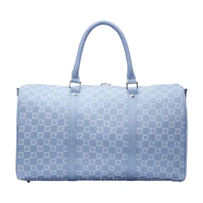 Jordan Monogram Duffel Bag In Blue