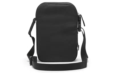 Nike Unisex Heritage Logo Graphic Crossbody Bag 4l In Black
