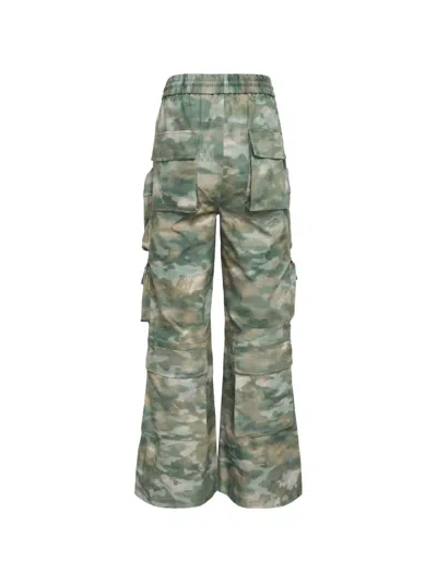 Amiri Multi-pocket Cargo Pants In Green