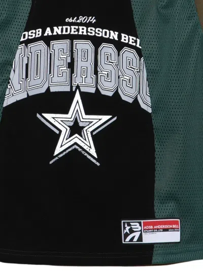 Andersson Bell Layered Rool Up T-shirt In Multi