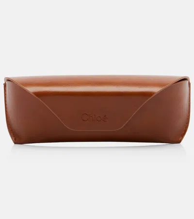 Chloé Judy Round-frame Tortoiseshell Acetate Sunglasses In Brown