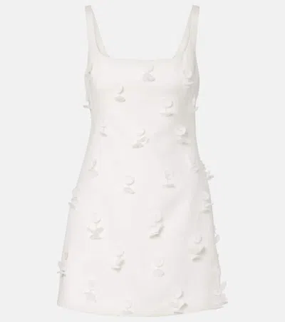 Simkhai Cailinn Linen-cotton Mini Dress In White