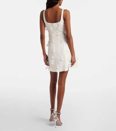 Simkhai Cailinn Linen-cotton Mini Dress In White