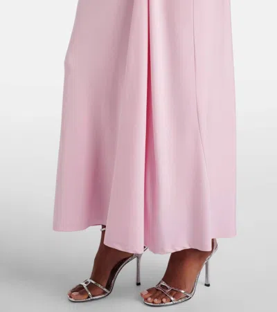 Simkhai Acacia Draped Jersey Dress In Pink