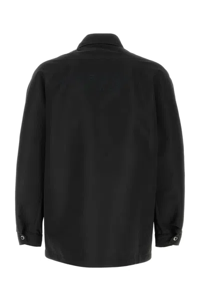 Givenchy Black Polyester Jacket In Black