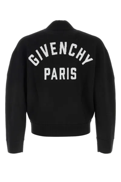 Givenchy Couture Seam Zipped Cardigan Clothing In Black