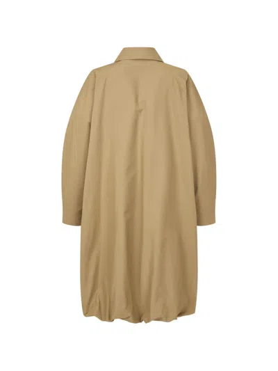 Tomboy Buttoned Trench Coat In Multi