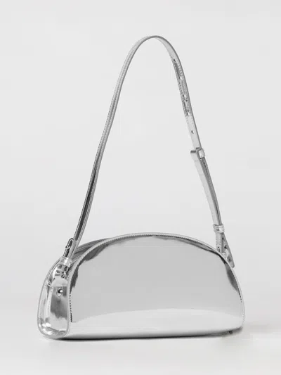A.p.c. A. P.c. Sac Demi Lune Shoulder Bag Rab Silver