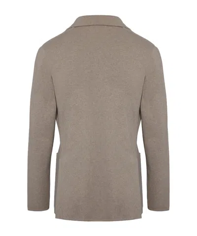 Lardini Single-breasted Blazer In Gray