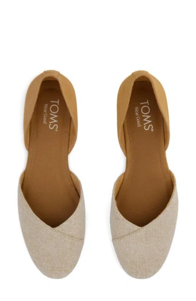 Toms Gemma Flat In Brown
