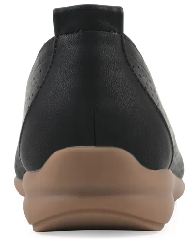 Cliffs By White Mountain Cortney Perforated Ballet Flat In Black