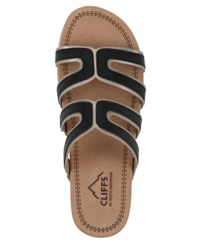 Cliffs By White Mountain Tinarose Platform Sandal In Black