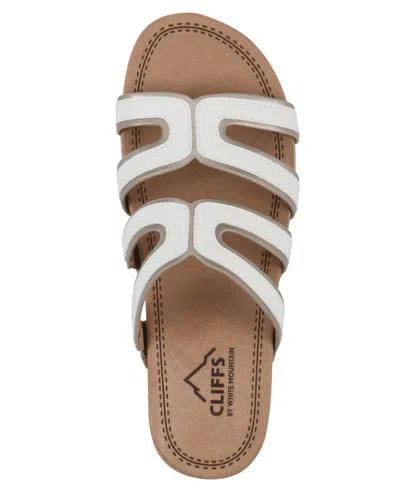 Cliffs By White Mountain Tinarose Platform Sandal In White