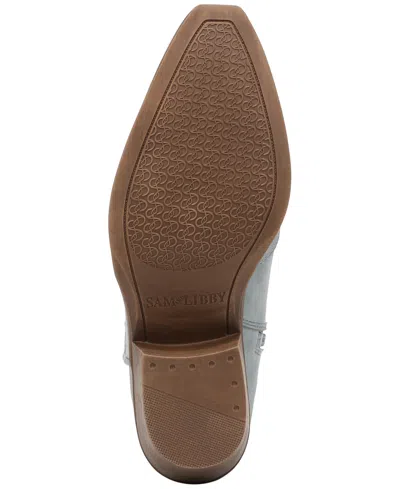 Sam & Libby Flash Western Short Boots In Multi