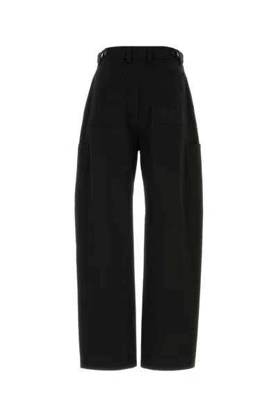 Givenchy Men Black Cotton Cargo Pant In Black