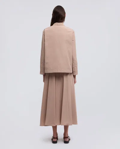 Aspesi Technical Polyester Jacket In Neutral