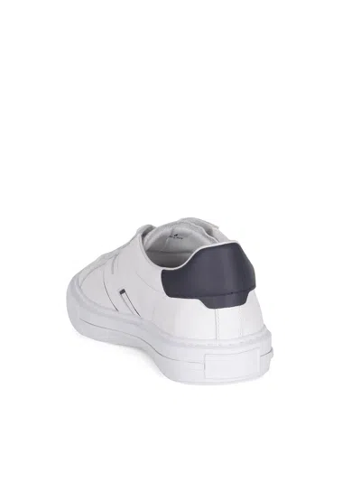 Hogan Low-top Leather Sneakers With Minimalist Design And Distinctive Detailing In White