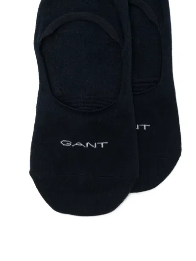 Gant 2-pack Invisible Socks In Brown