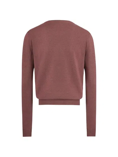 Dolce & Gabbana Cashmere Pullover In Pink