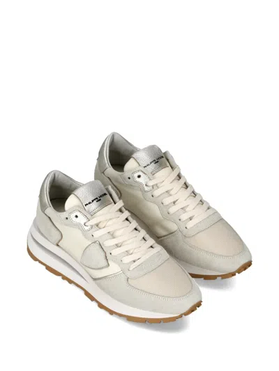 Philippe Model Metallic Panel Tropez Haute Low Trainers In Multi
