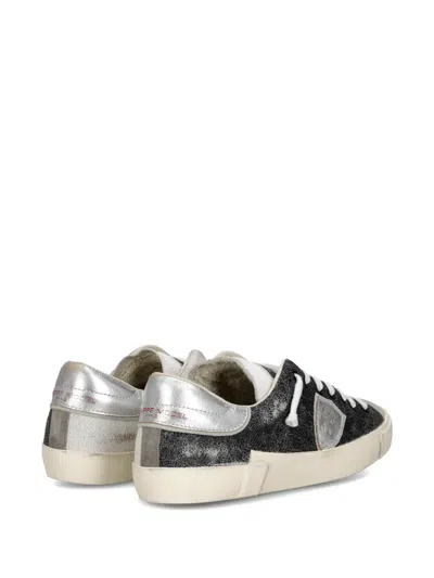 Philippe Model Prsx Low Metallic Panel Sneakers In Multi