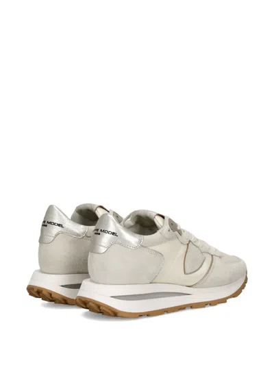 Philippe Model Metallic Panel Tropez Haute Low Trainers In Multi