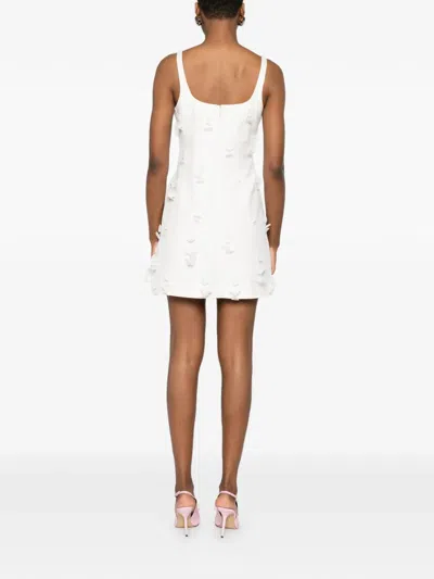 Simkhai Cailinn Linen-cotton Mini Dress In White