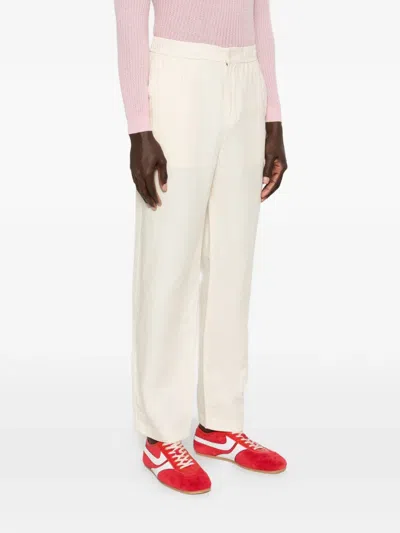 Lacoste Elasticated Trousers In Neutral