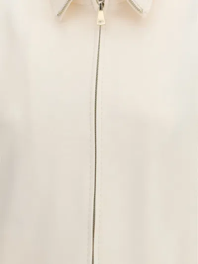Max Mara Maxmara Mxppala Scuba Jersey Jacket In Neutral