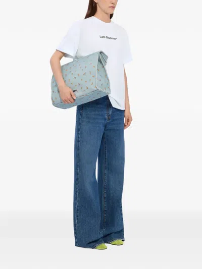 Msgm Short-sleeve T-shirt In White