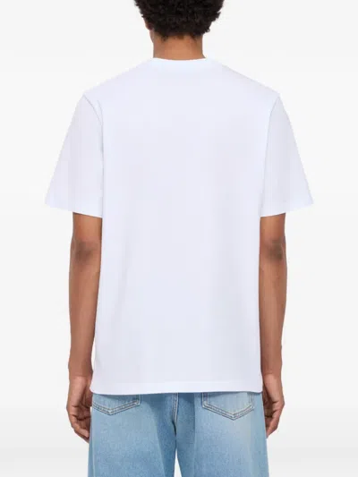 Msgm Crew-neck T-shirt In White