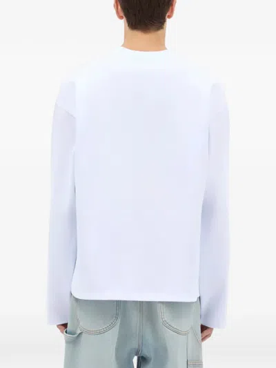 Msgm Graphic-print T-shirt In White