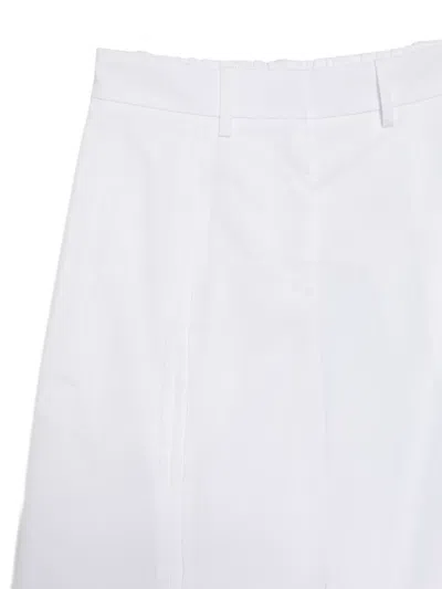 N°21 White Shorts In White