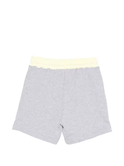 Msgm Drawstring Shorts In Gray