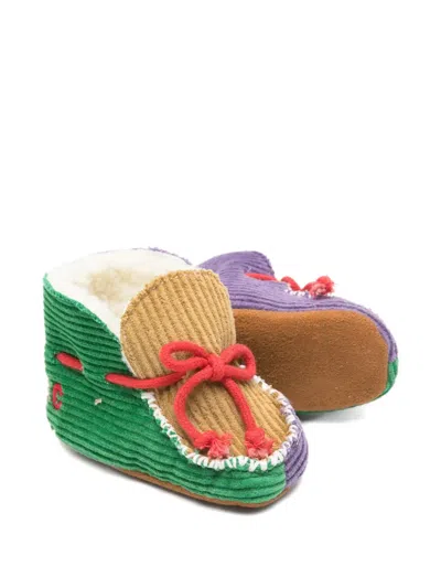 Bobo Choses Corduroy Boots In Multi