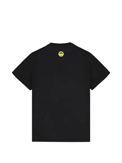 Barrow Printed T-shirt In Black