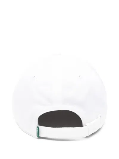 Lacoste Logo Cap In White