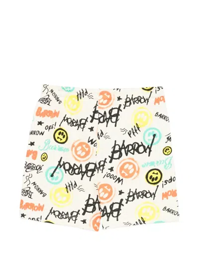 Barrow Print Drawstring Trousers In Multi